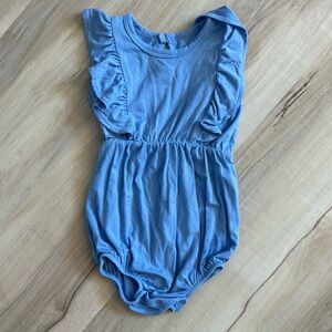 Kyte Baby Bubble Romper in Periwinkle Size 6-12 months